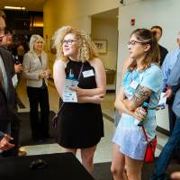 Guests at the Engineering Design Project Preview Event